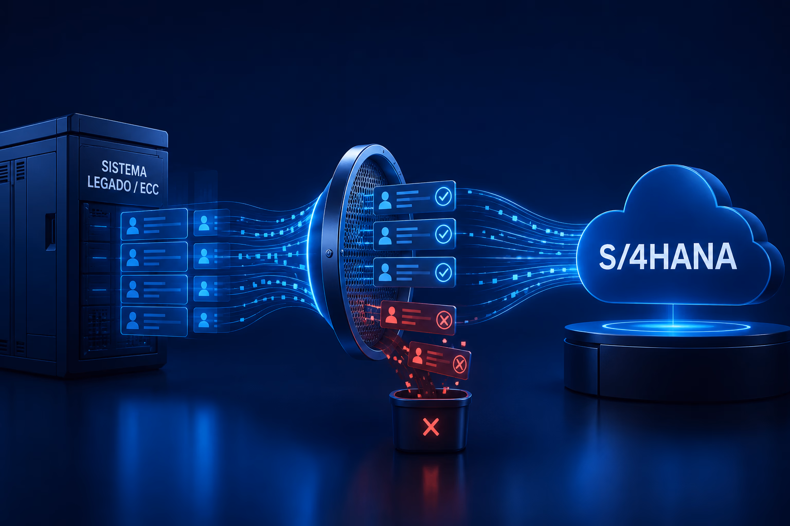 Reference migration · ECC to S/4HANA