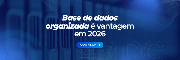 Base de dados organizada é vantagem em 2026